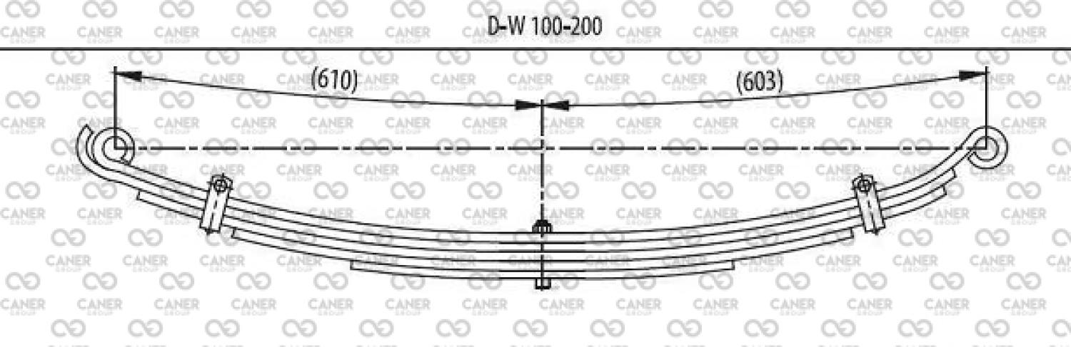 DODGE W 100-200 ÖN 4. KAT-;4108918-04; 